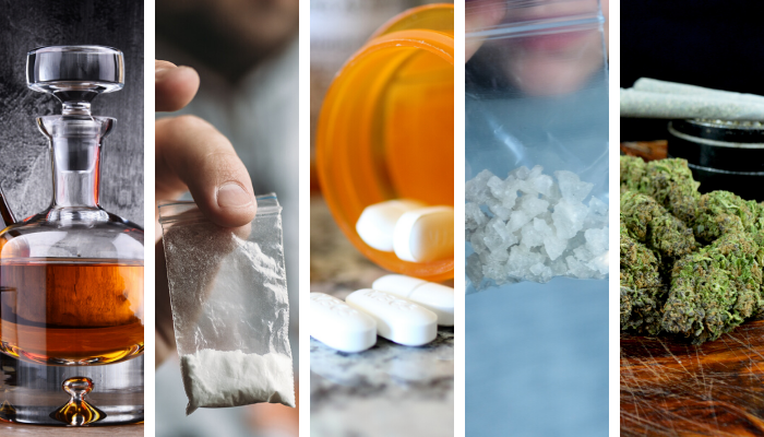 Drug Addiction What Are The Five Types Of Drugs 